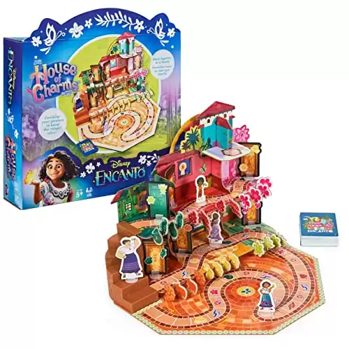 Disney Encanto, House of Charms Cute Easy Family Board Game