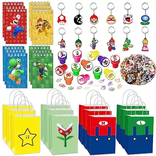 Mario Birthday Party Favors [Value Pack]