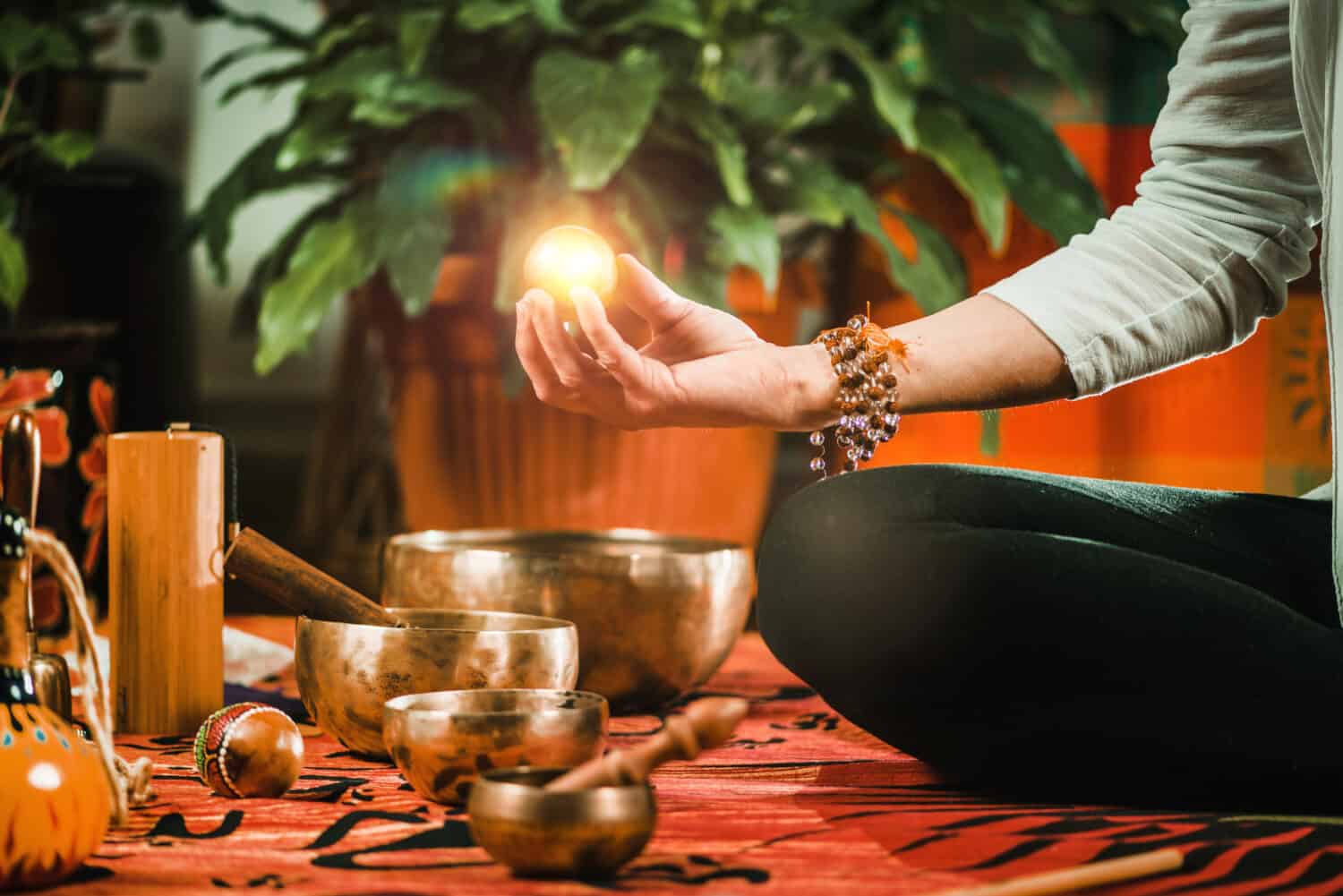 Meditation Ball in sound therapy