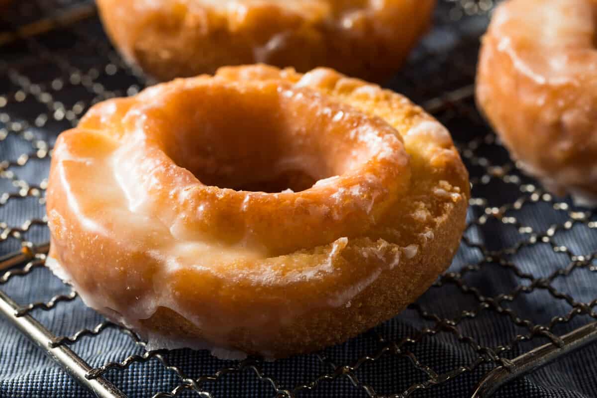 Homemade Old Fashioned Donuts Ready to Eat