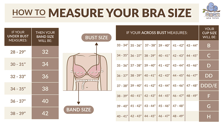 How To Measure Bra Size With This Simple (Free!) Chart