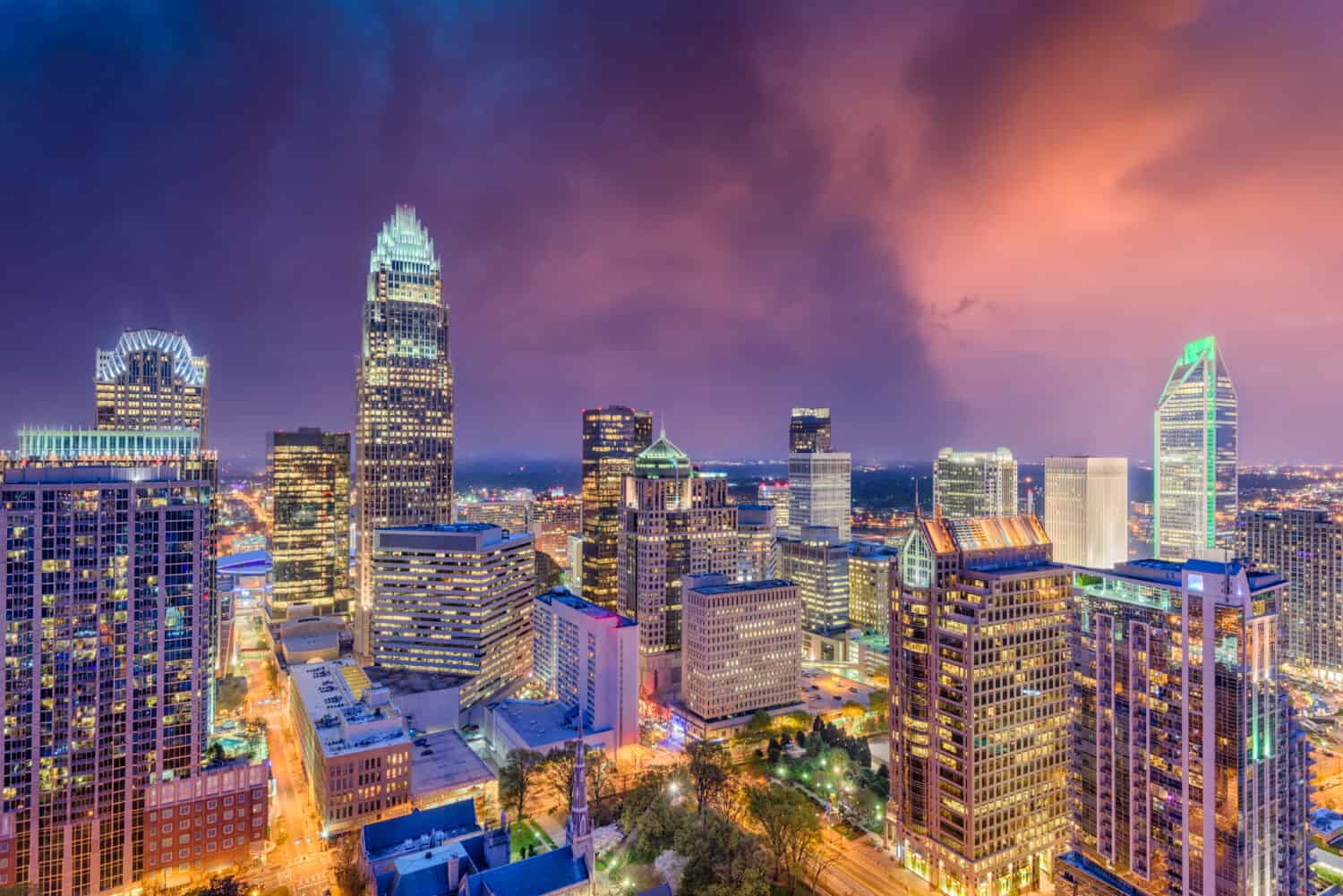 Charlotte, North Carolina Skyline