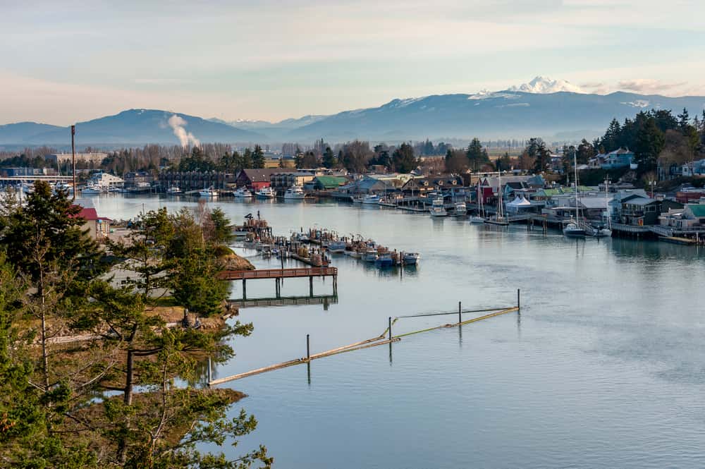 Skagit Valley's Historic Town of La Conner, Washington. A popular tourist town La Conner is one of those places in Washington State that people love to visit – time and time again. Skagit Valley, WA.