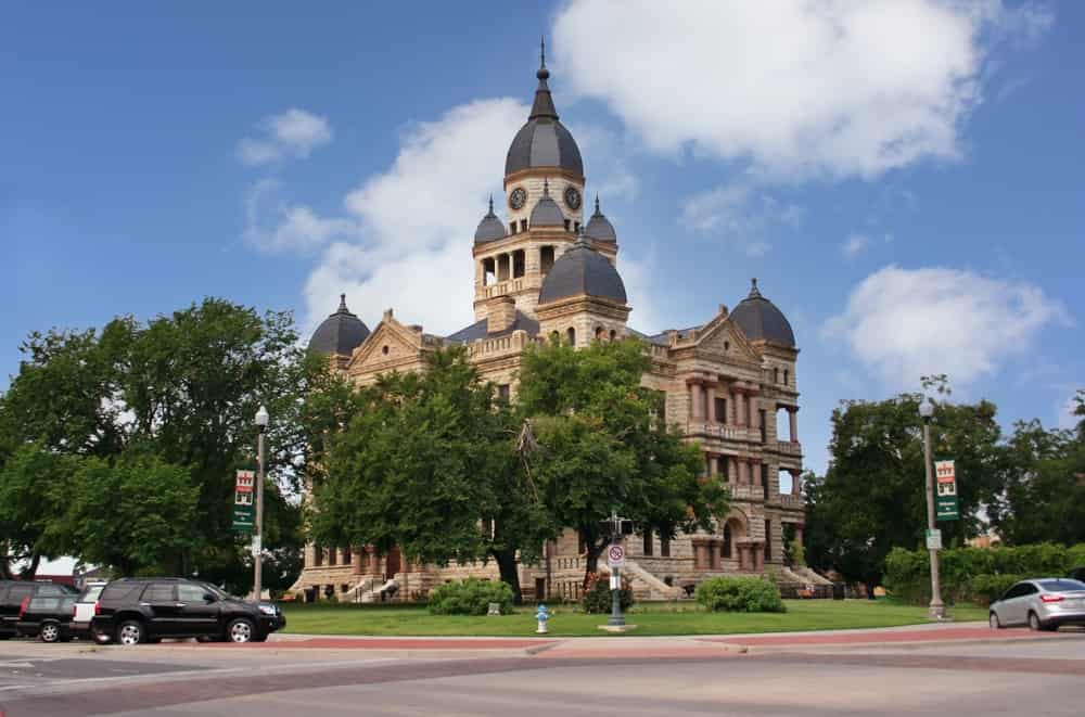 Denton County Courthouse located in Denton, TX