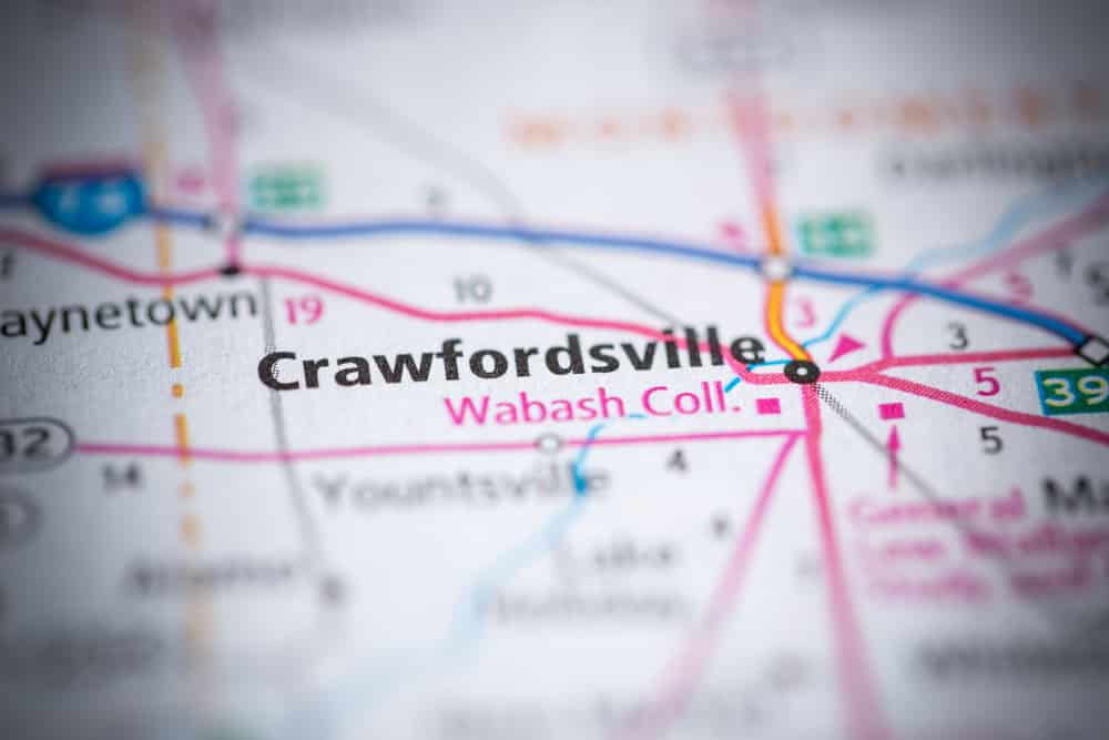 Crawfordsville. Indiana. USA