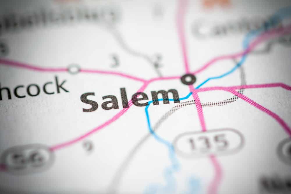Salem. Indiana. USA