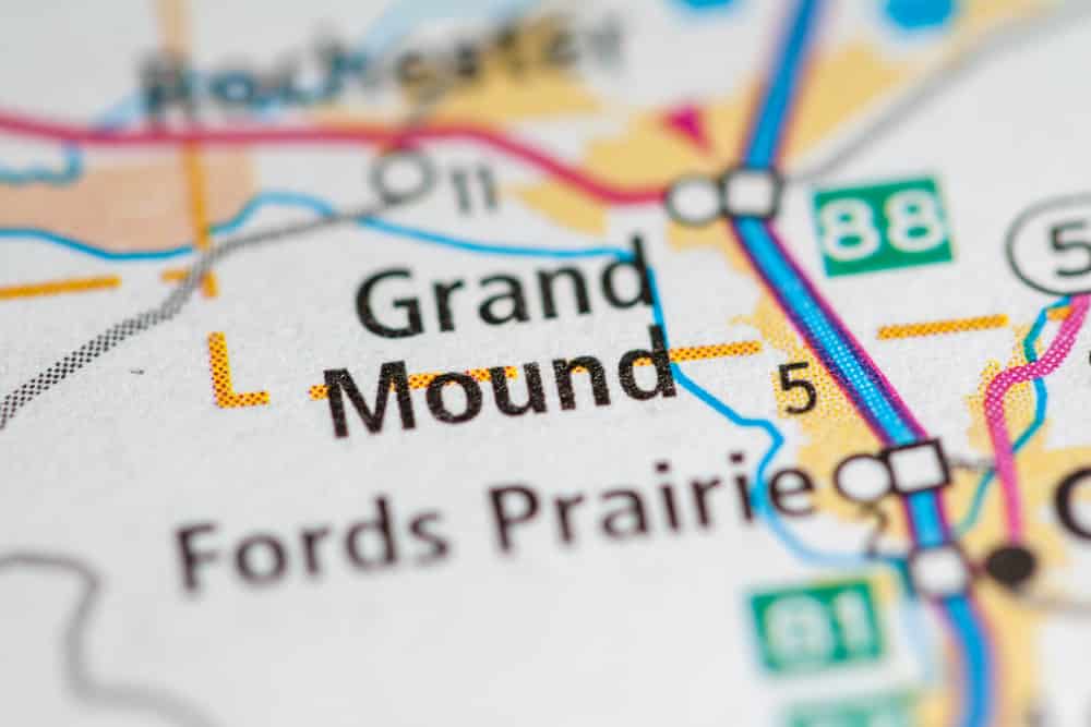 Grand Mound. Washington. USA