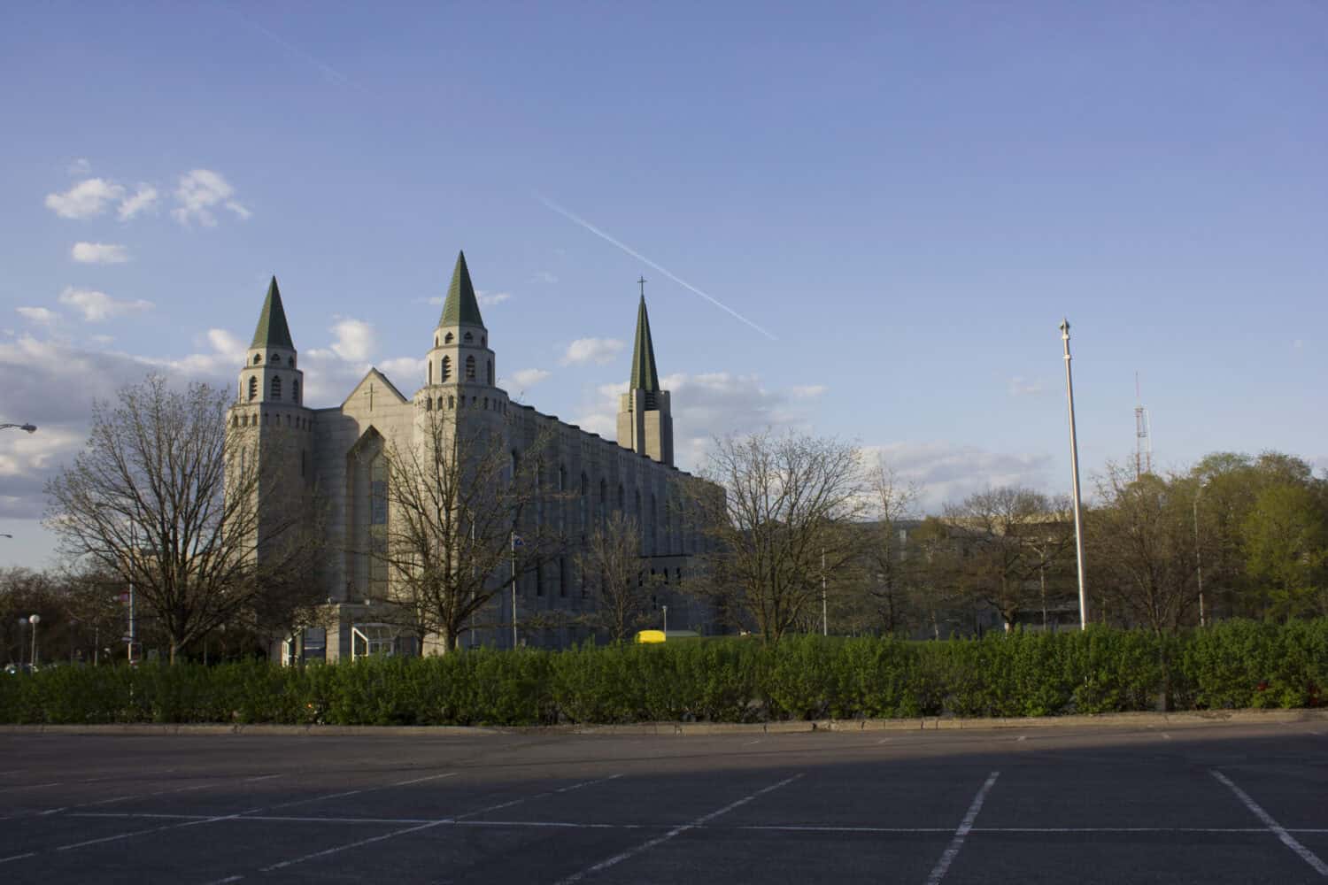 Church on Laval University campus in Quebec city