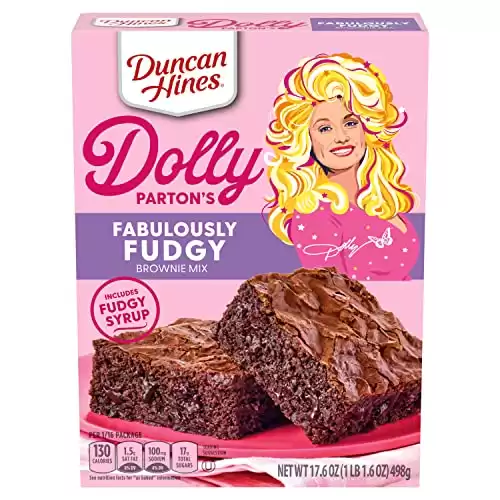 Duncan Hines Dolly Parton's Fabulously Fudgy Brownie