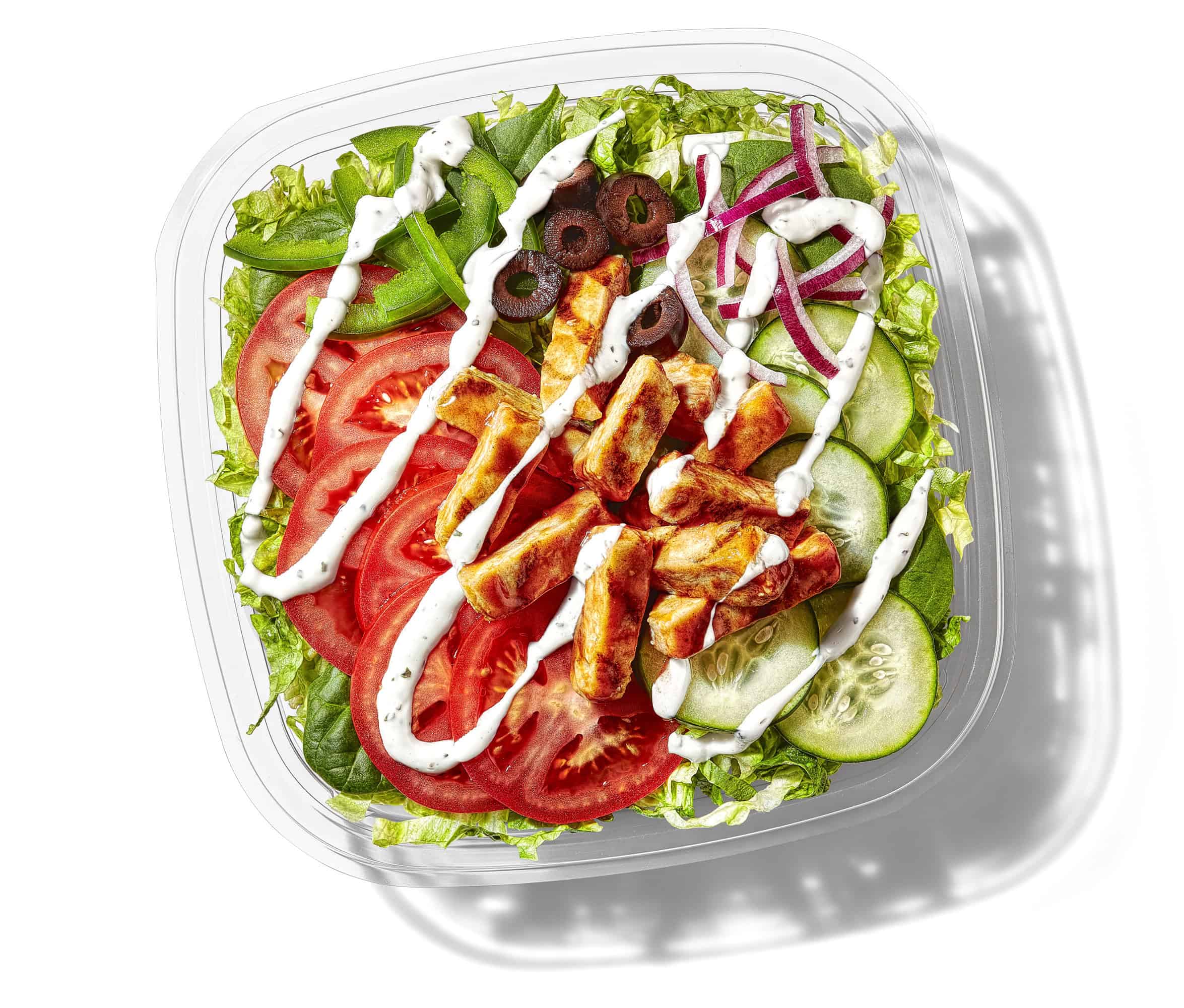 22. Buffalo Chicken (with Grilled Chicken) Salad