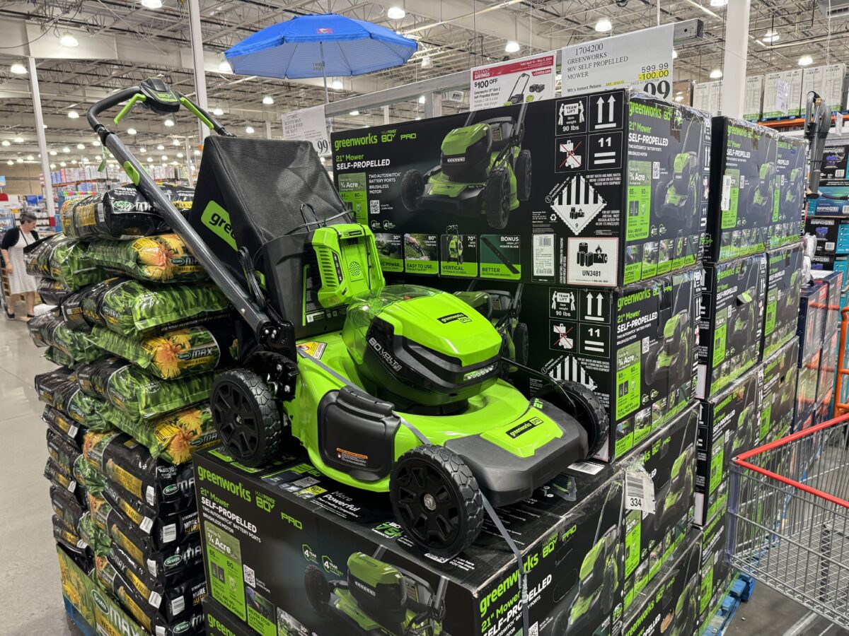 Greenworks Mower from Costco