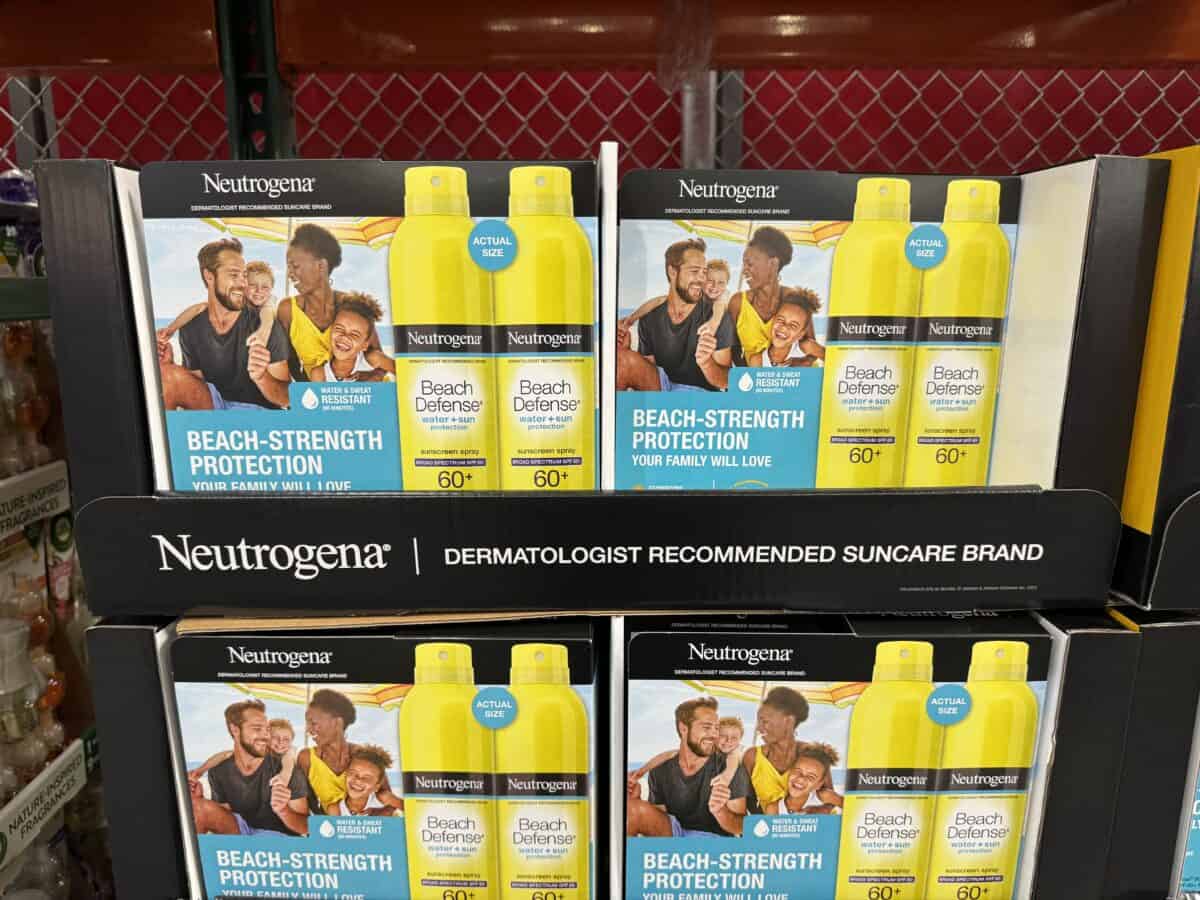 Neutrogena Sunscreen from Costco