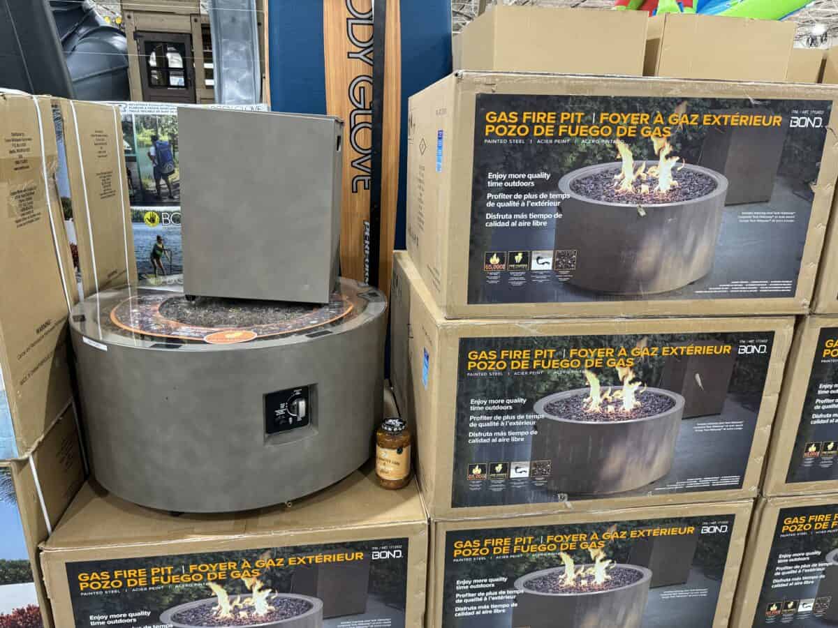 Gas Fire Pit at Costco