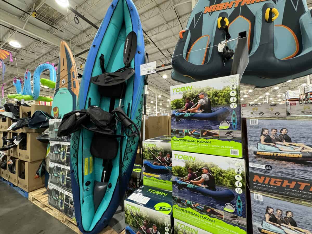 Tobin Sports Wavebreak Inflatable 2-person Kayak