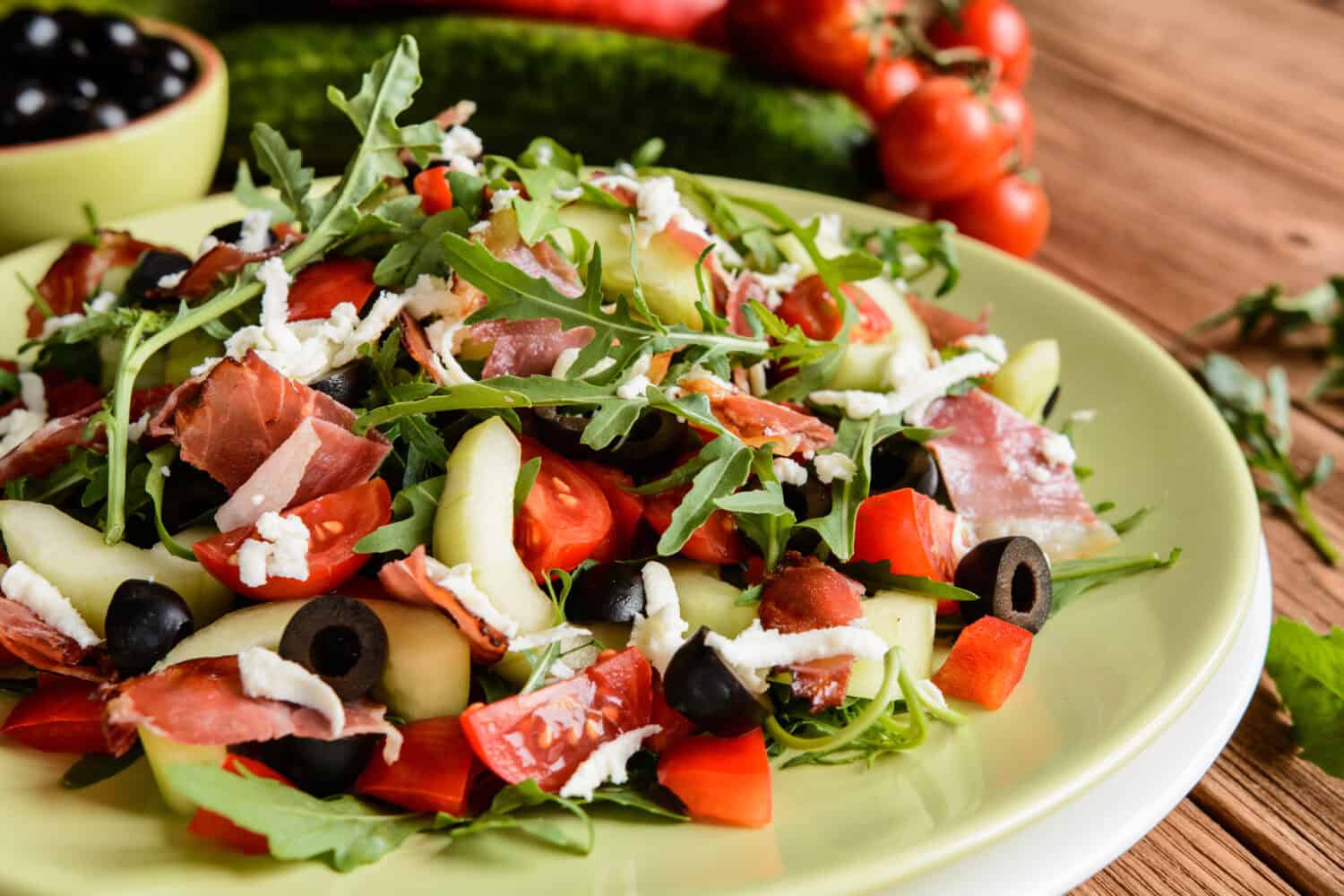 12. Black Forest Ham Salad