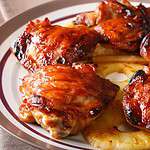 Fireworks Grilled Chicken With Orange BBQ Glaze