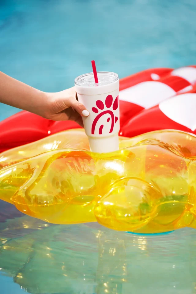 Chick-fil-A Pool Float