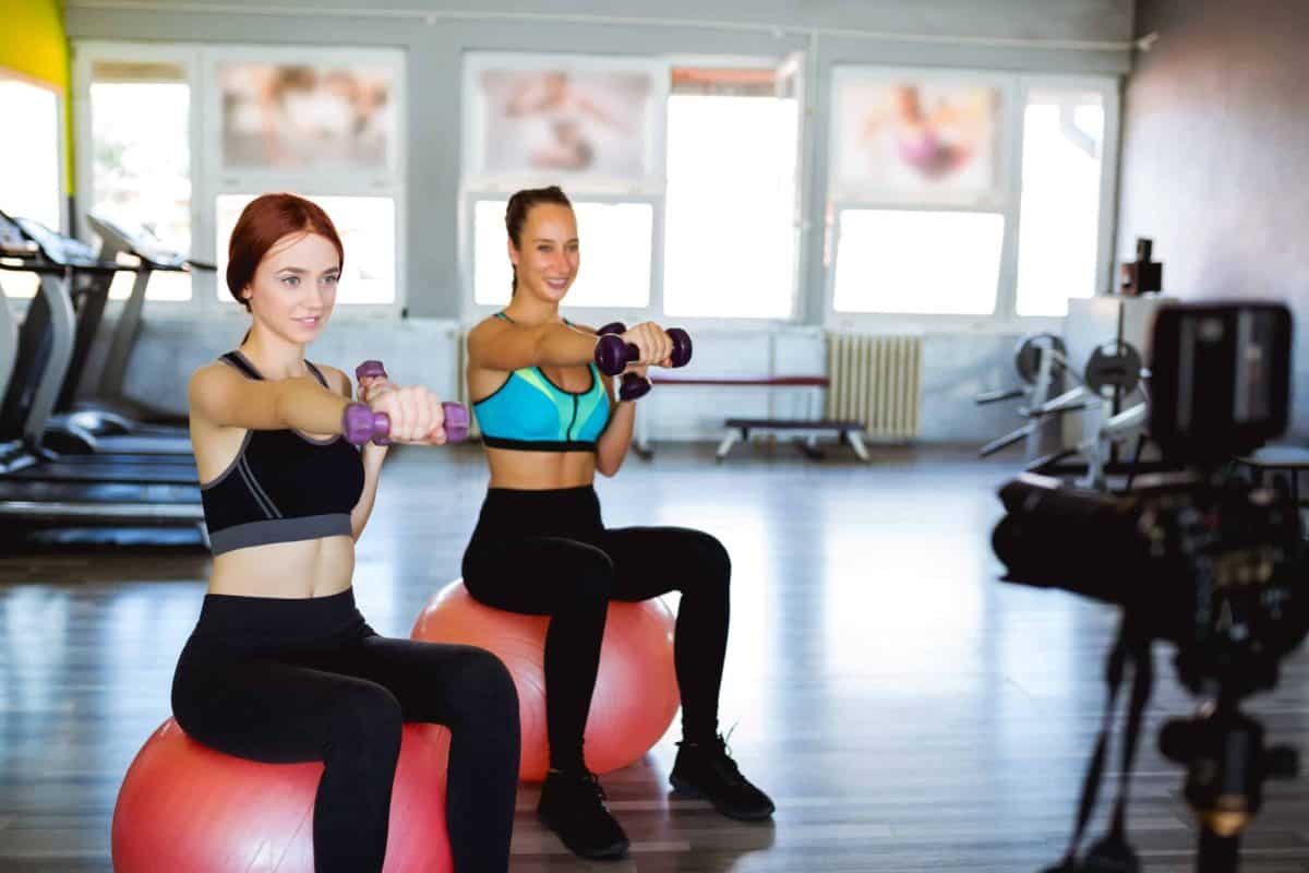 Start a fitness blog