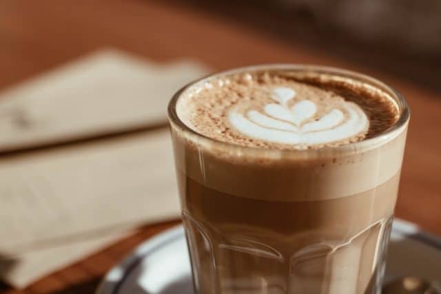 chocolate latte - Credit to https://myfriendscoffee.com/