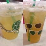 Iced Peach Green Tea