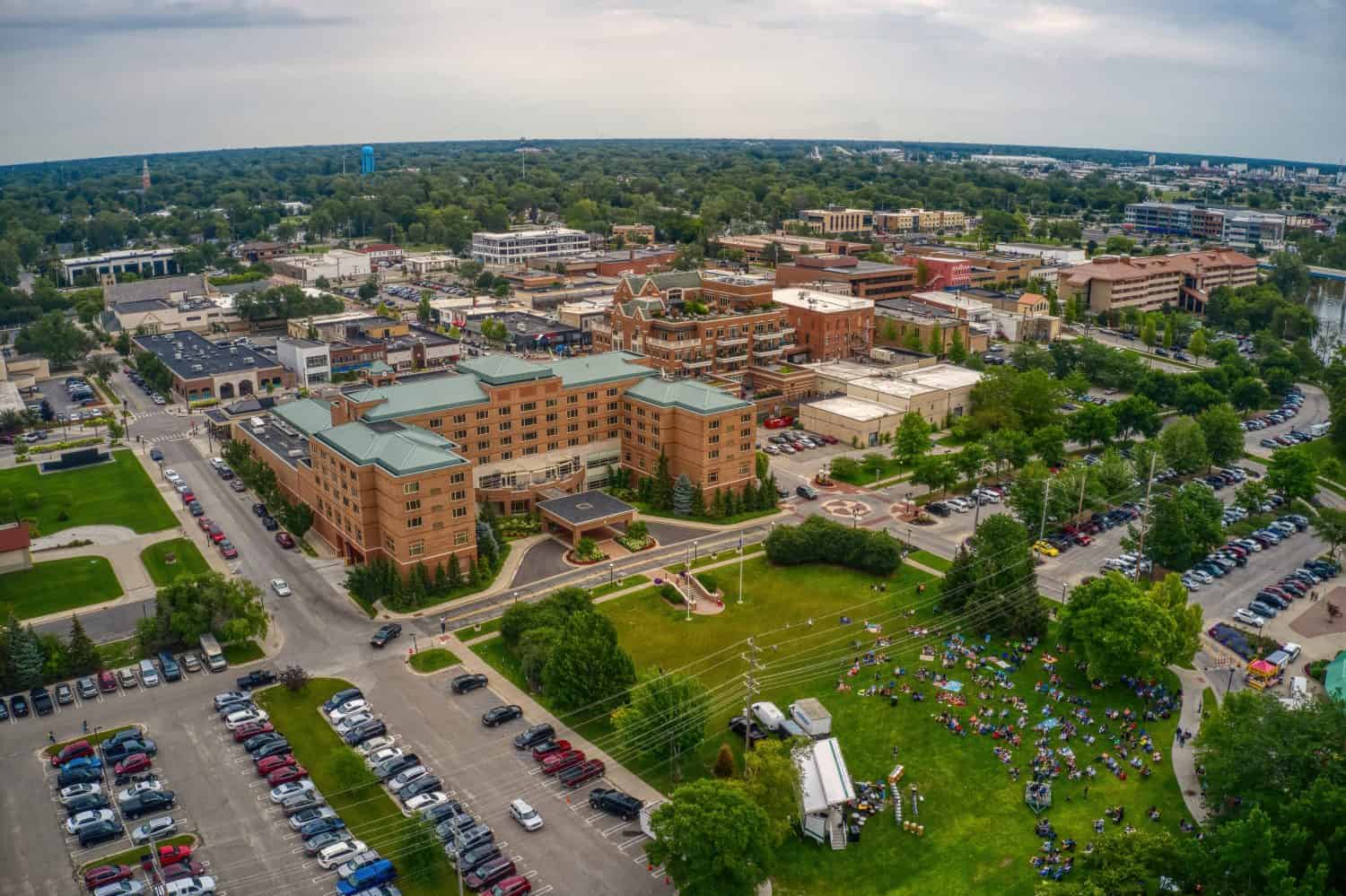 10. Midland, MI