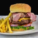 Try the Pastrami Burger