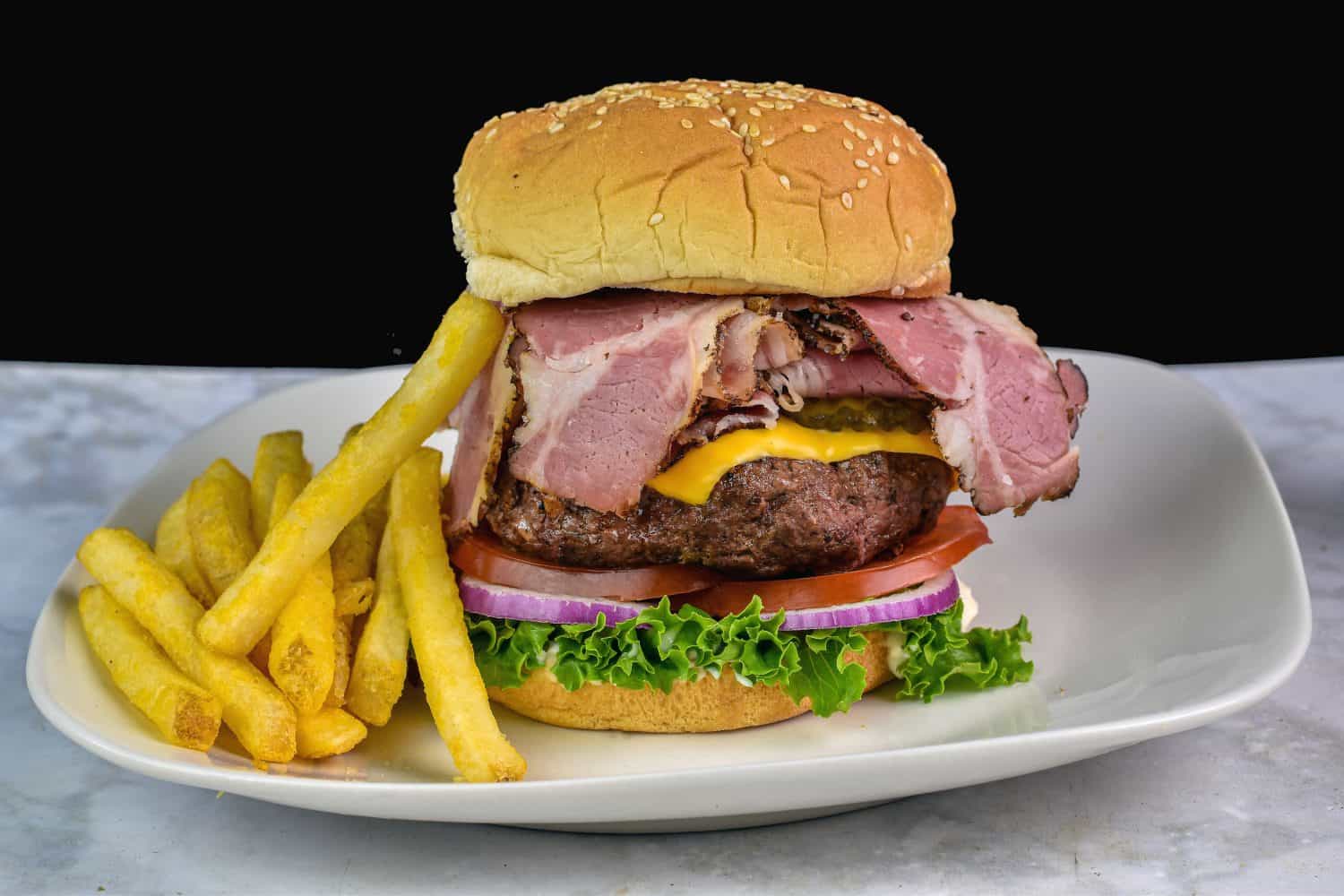 Try the Pastrami Burger