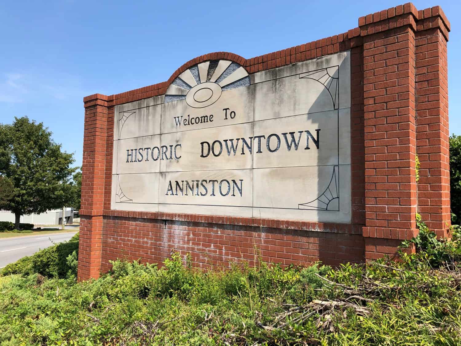 9. Anniston, AL