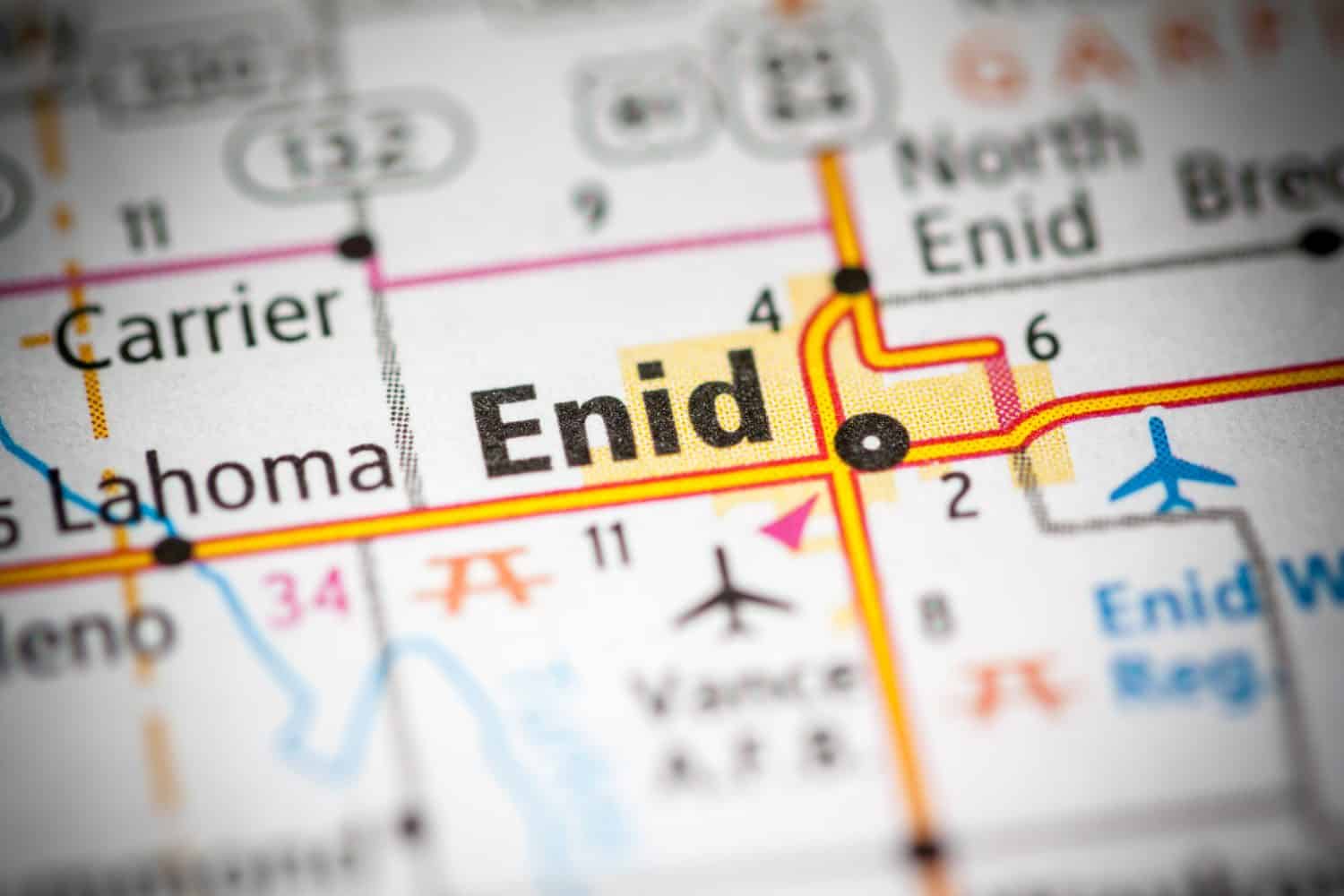2. Enid, OK