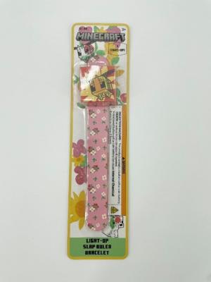 Innovative Designs Minecraft Light-Up Slap Ruler Bracelets