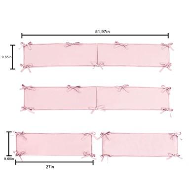 AUGNORYE Padded Crib Bumpers