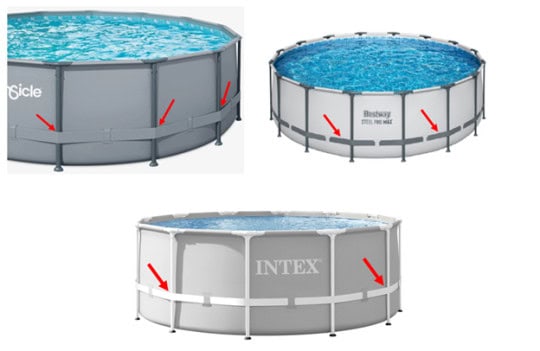 Bestway, Intex, and Polygroup Above-Ground Pool