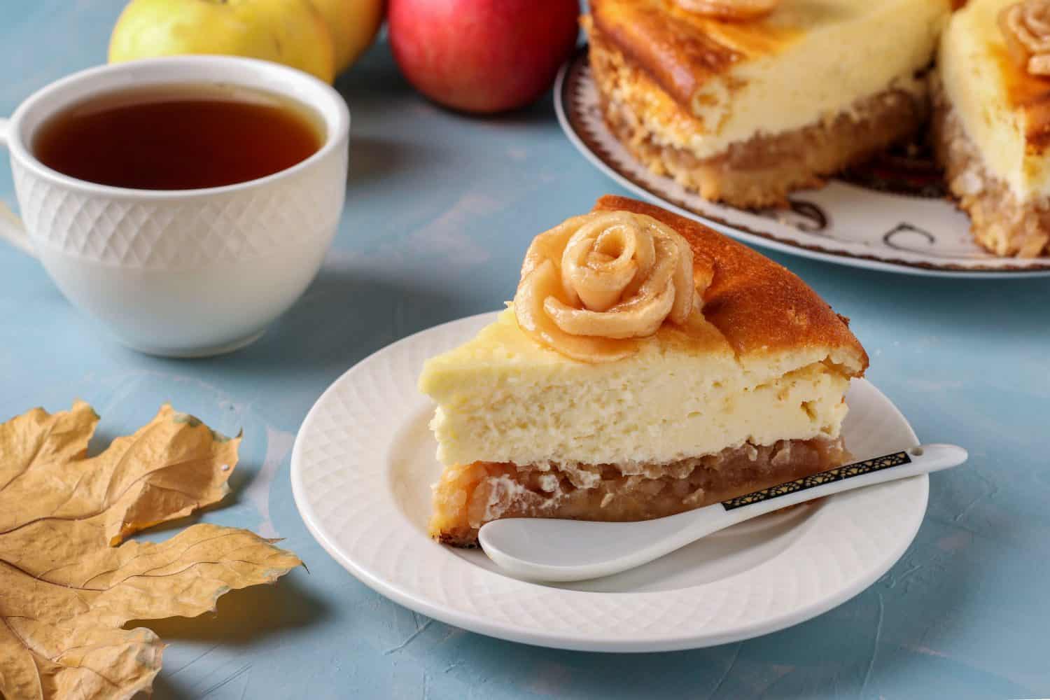 Caramel Apple Cheesecake