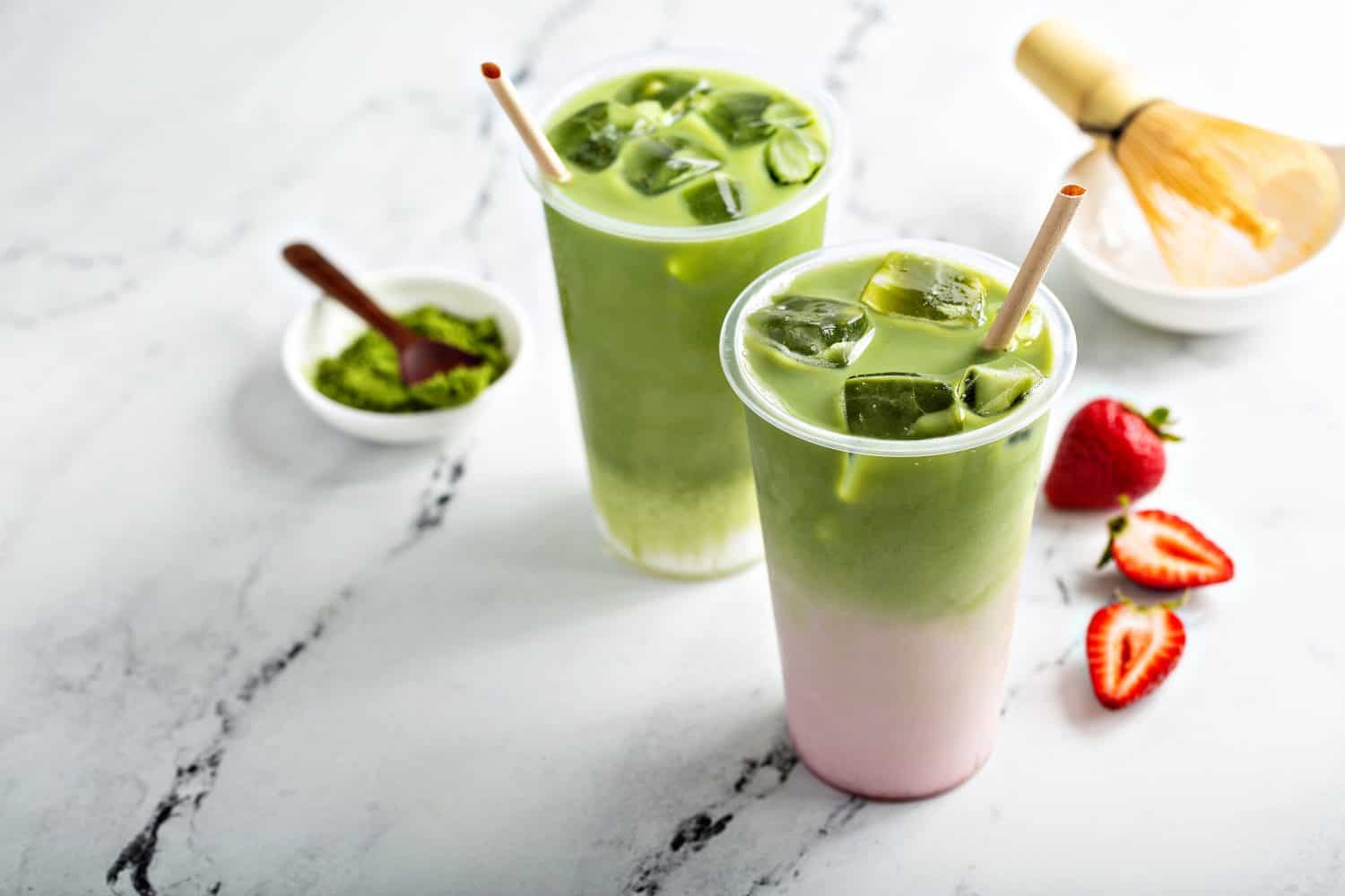 Matcha Meets Strawberry