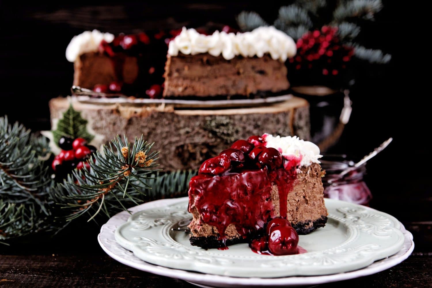 Black Forest Cheesecake