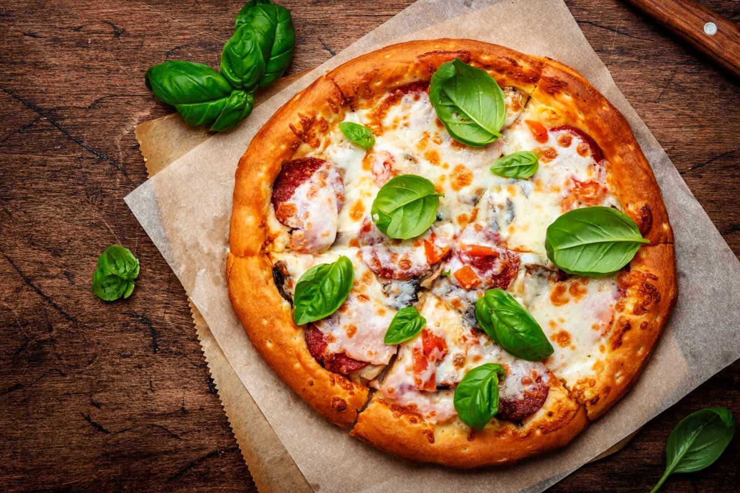 Try the Classic Margherita with Sausage