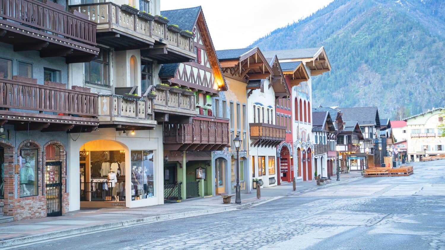 Main Street of Leavenworth Washington