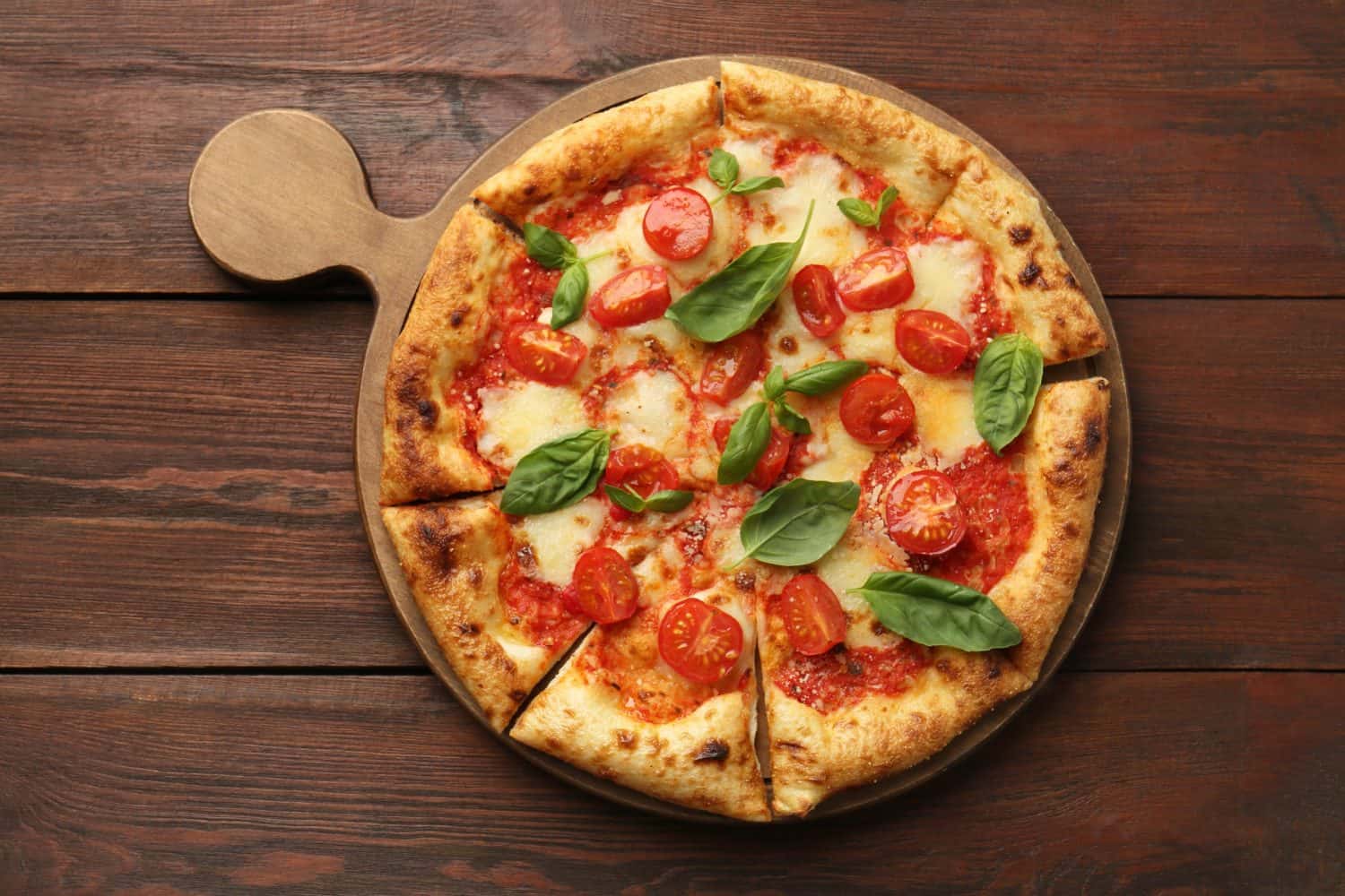 Try the Thin Hand-Tossed Margherita