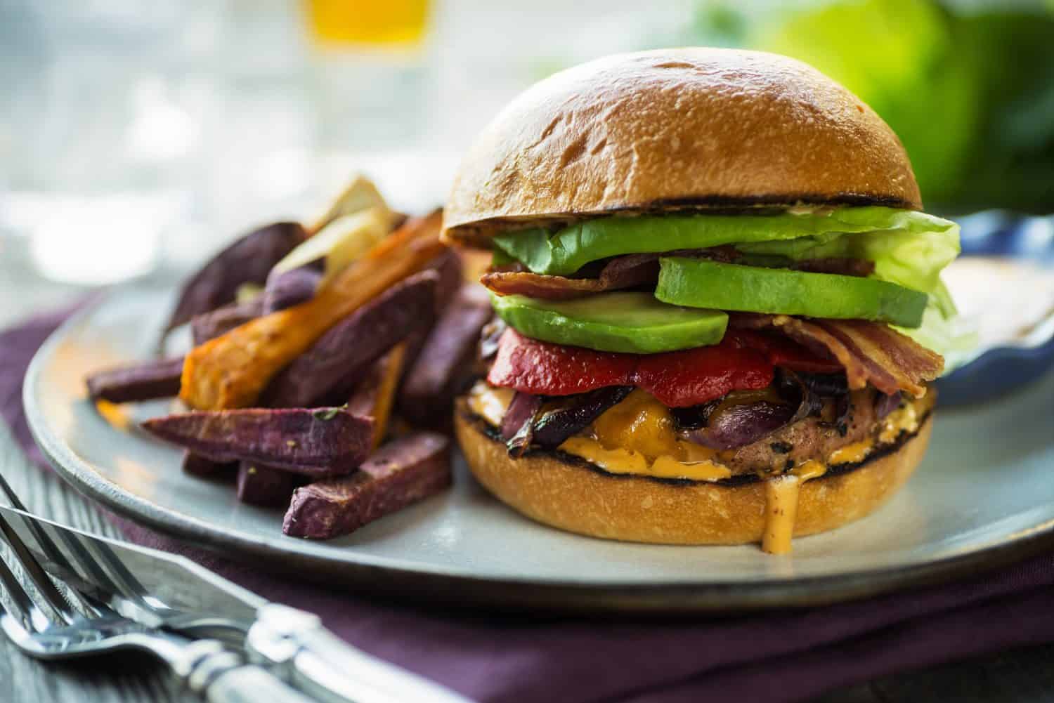 Try the Avocado Burger