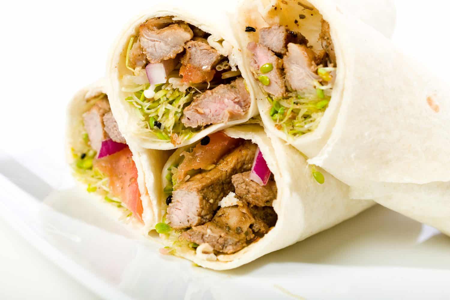 33. Angus Mushroom & Swiss Snack Wrap