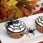 Spider Web Cupcakes