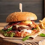 Native Grill and Wings: My Native Burger