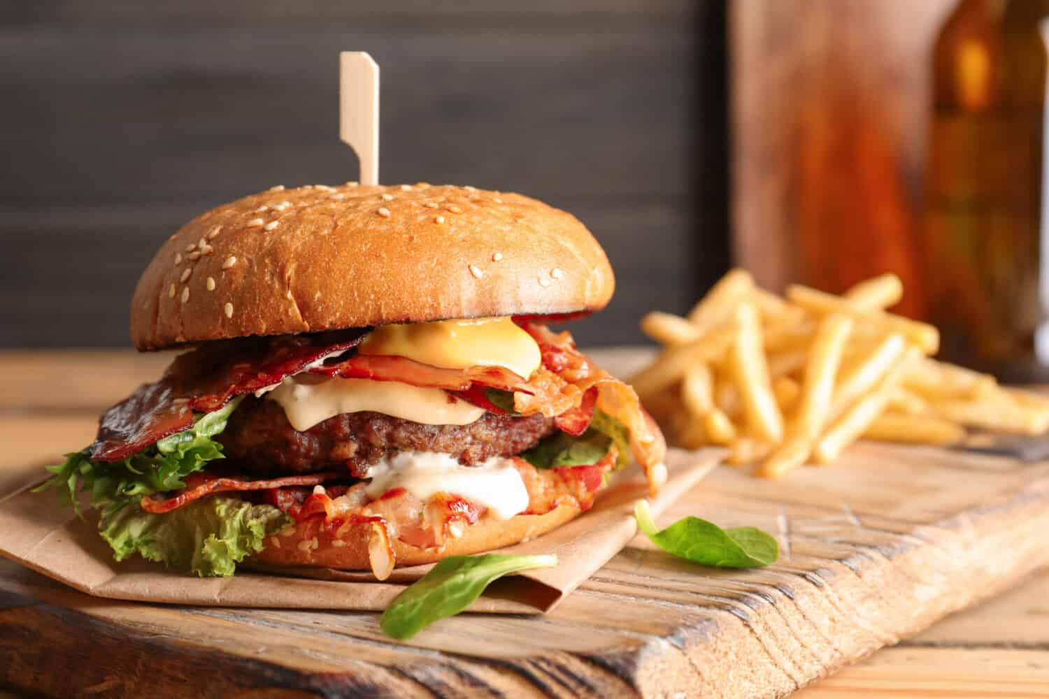 Native Grill and Wings: My Native Burger