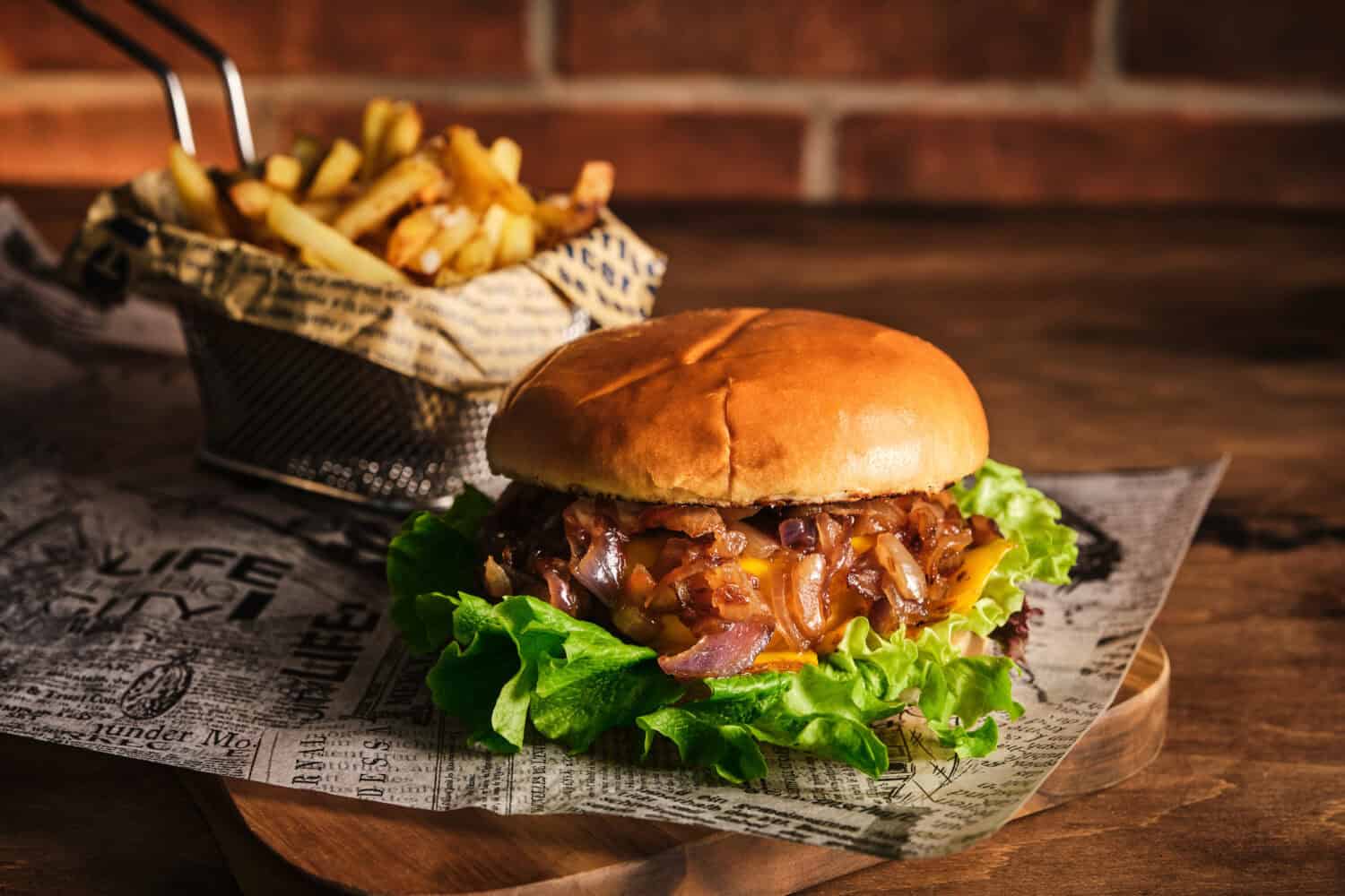 Try the Chili Burger