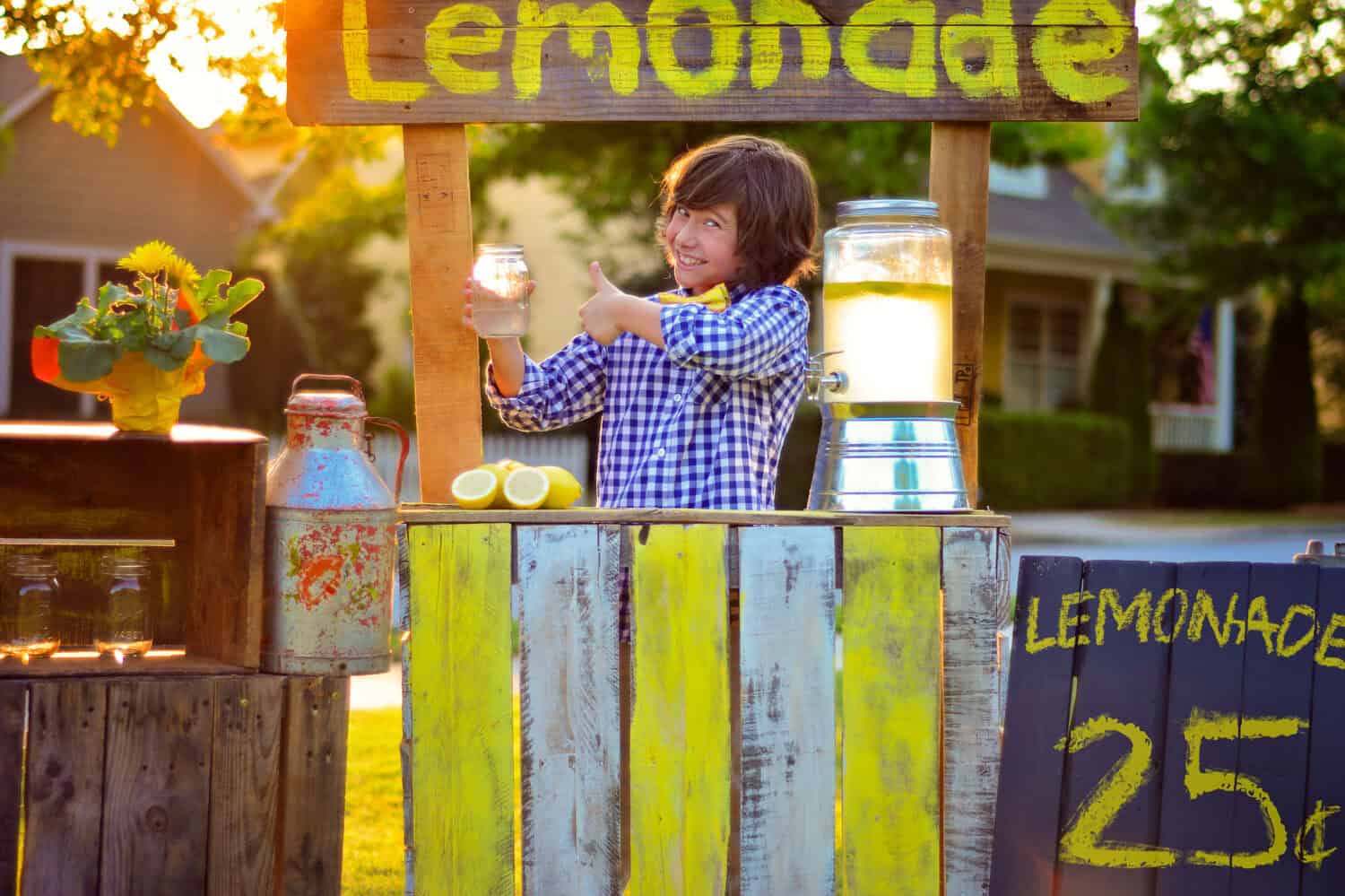 Set Up a Lemonade Stand