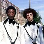Dressed for Prom on a City Sidewalk