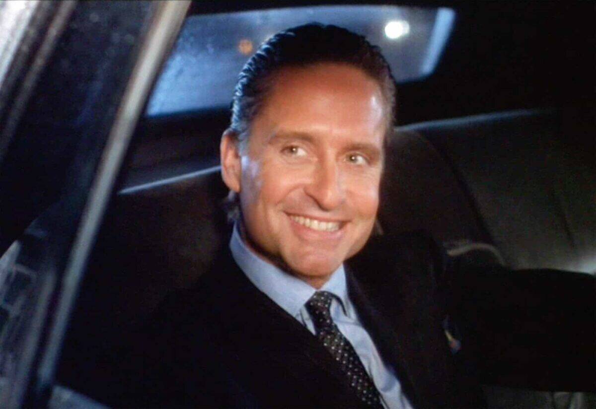 Michael Douglas in Wall Street (1987)