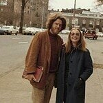 A Young Bill and Hillary Clinton