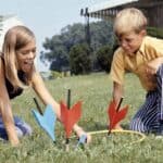 Playing Lawn Darts on a Summer Afternoon