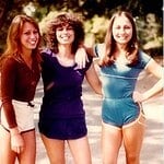 Roller Skating Friends on a Tree Lined Path